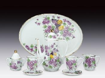 MINIATURE TEA SET WISTERIA